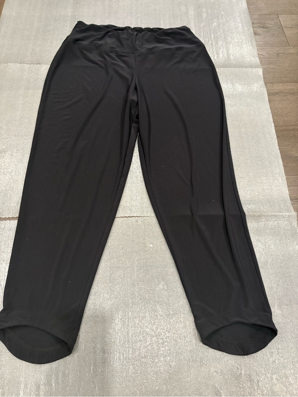 Sympli Black Drop Ankle Pull-On stretchy Pants